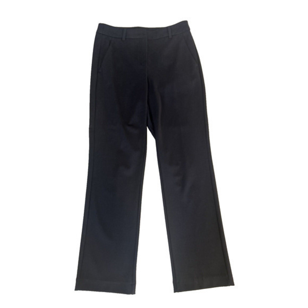 Weekend MaxMara Viscose/Elastane Blend Womens Classic Pant Black Trouser…‎
